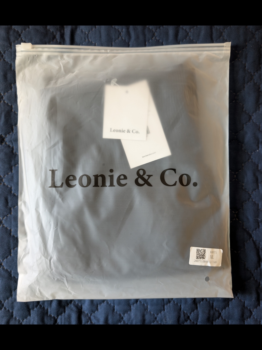 Leonie & Co High-Waist 3D Cellulite-Smoothing Leggings - Black - Picture 6 of 6
